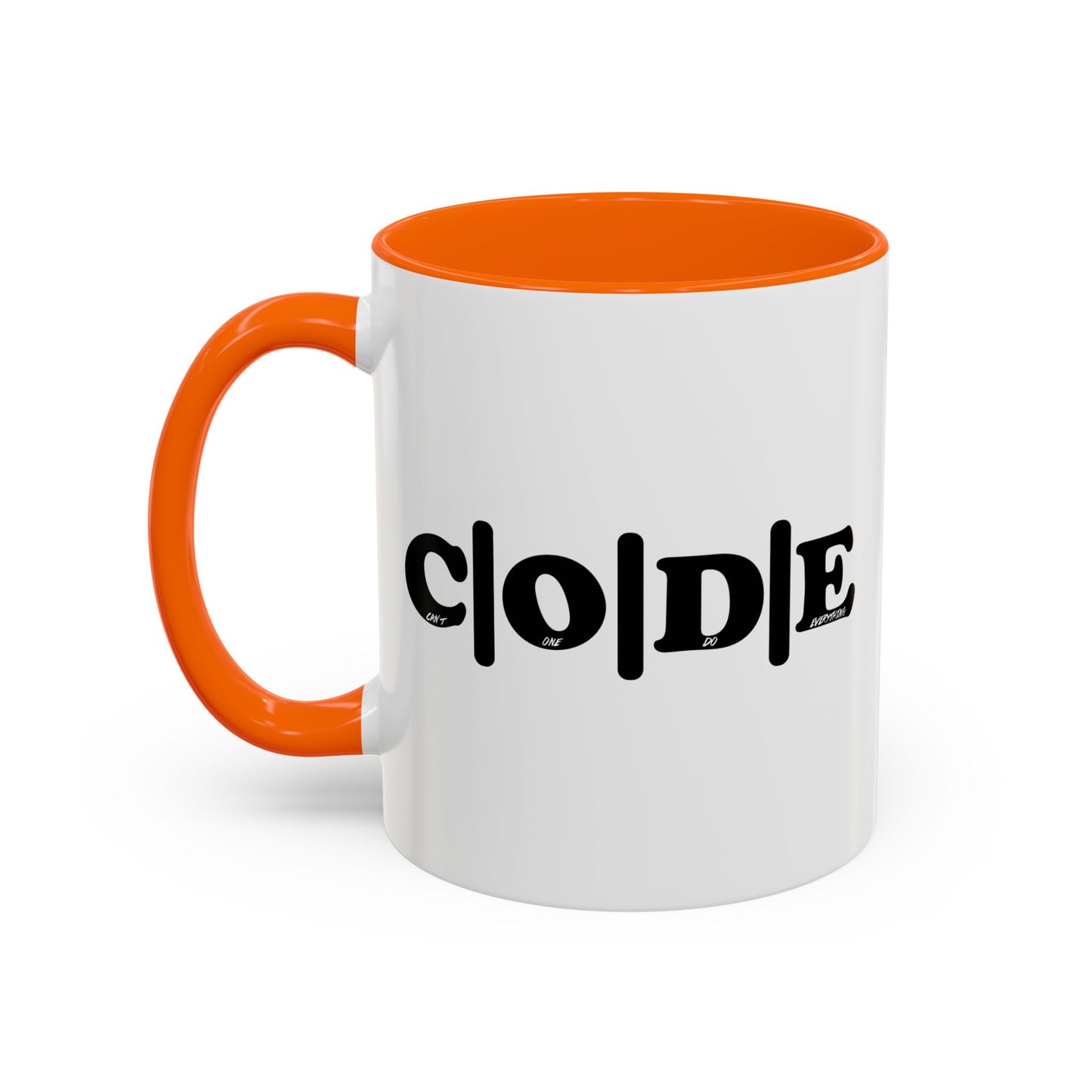 C|O|D|E Accent Coffee Mug: Stylish Coffee Cup for Home/Office, Great Gift for Coffee Lovers, Birthday, Holidays, Personalized Mug
