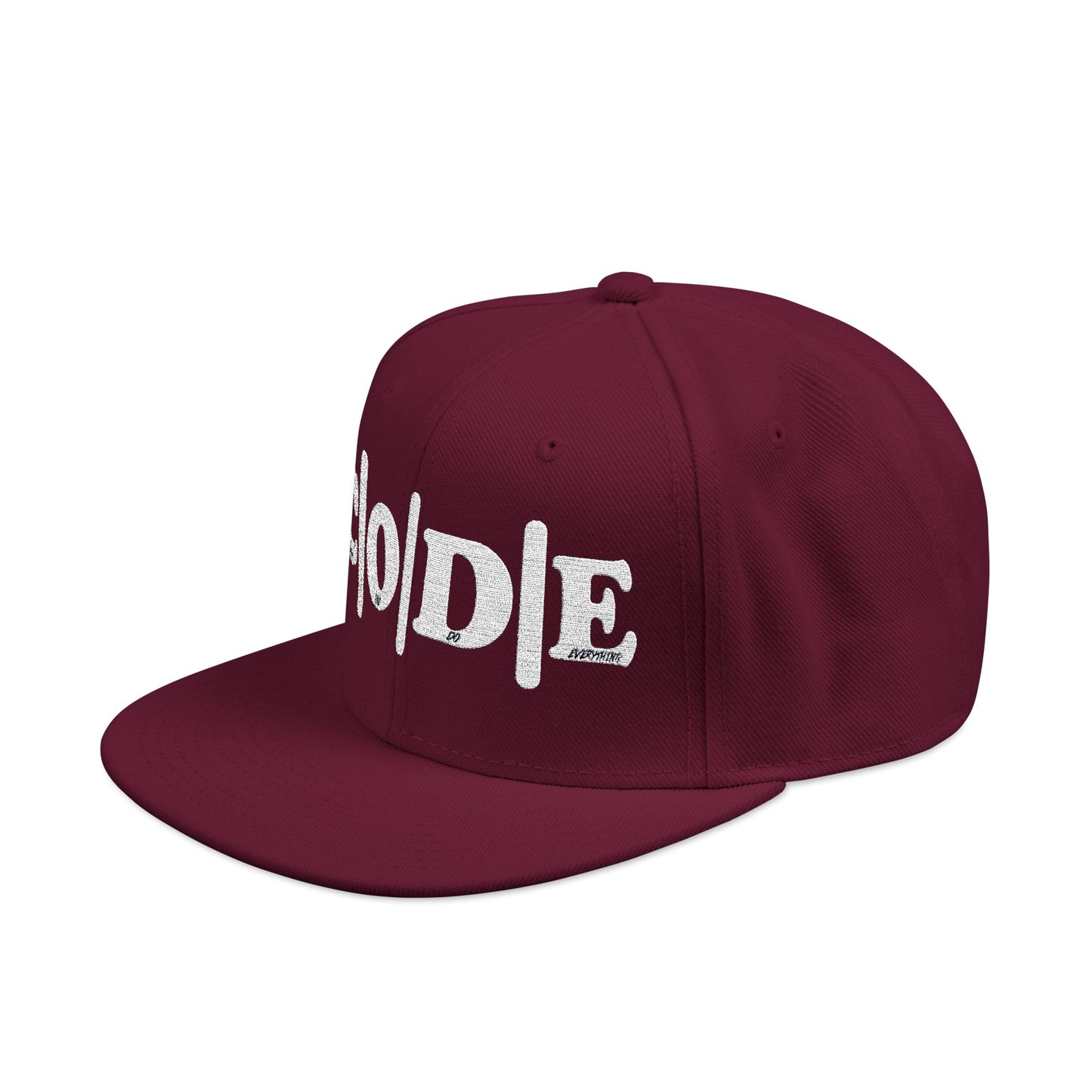 C|O|D|E Snapback Hat - Embroidery - Made for All Types of Occasions - Designed to Dictate the Vibe