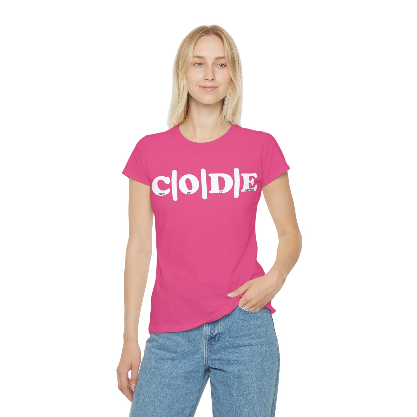 C|O|D|E Women's Flagship T-Shirt, Code and Civilization Design, Casual Wear, Gift for Her, Inspirational Clothing, Everyday Wardrobe