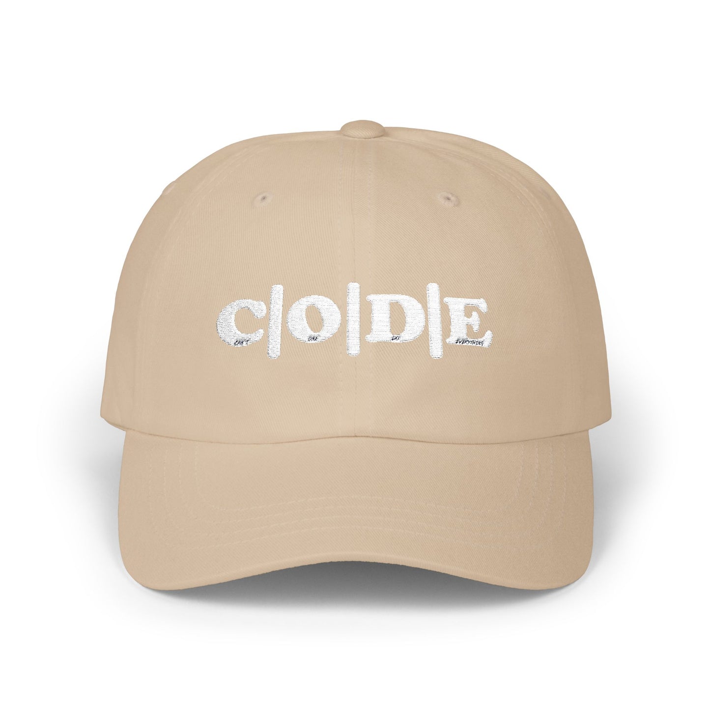 C|O|D|E The Everyday Wear Hat - Embroidery - Stylish Hat Wearable at Any Occasion, From Winter to Summer - Fits Any Vibe Typeshit