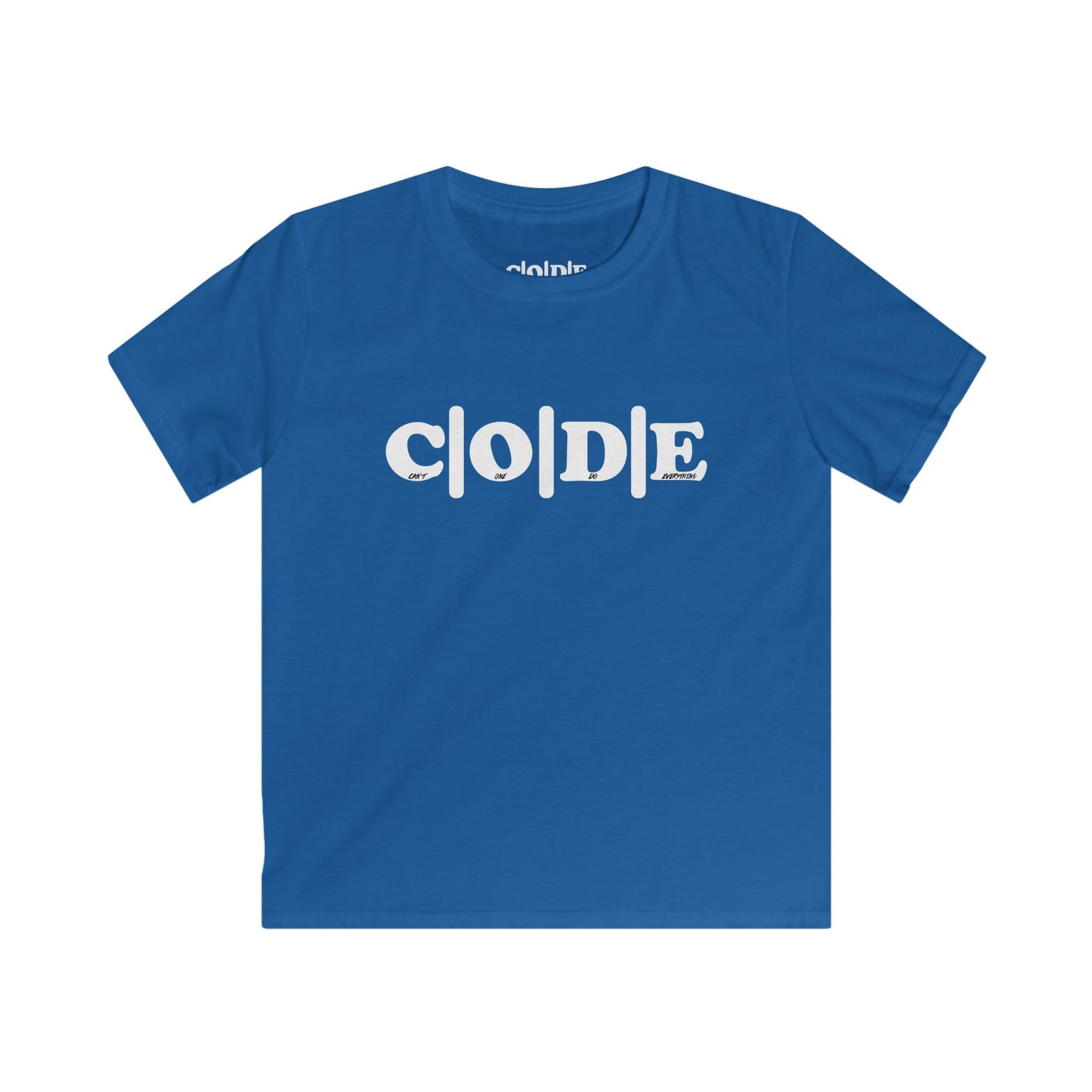 C|O|D|E Kids Flagship Tee, Youth Graphic T-Shirt, Inspirational Kids Apparel, Birthday, Holiday, Funwear