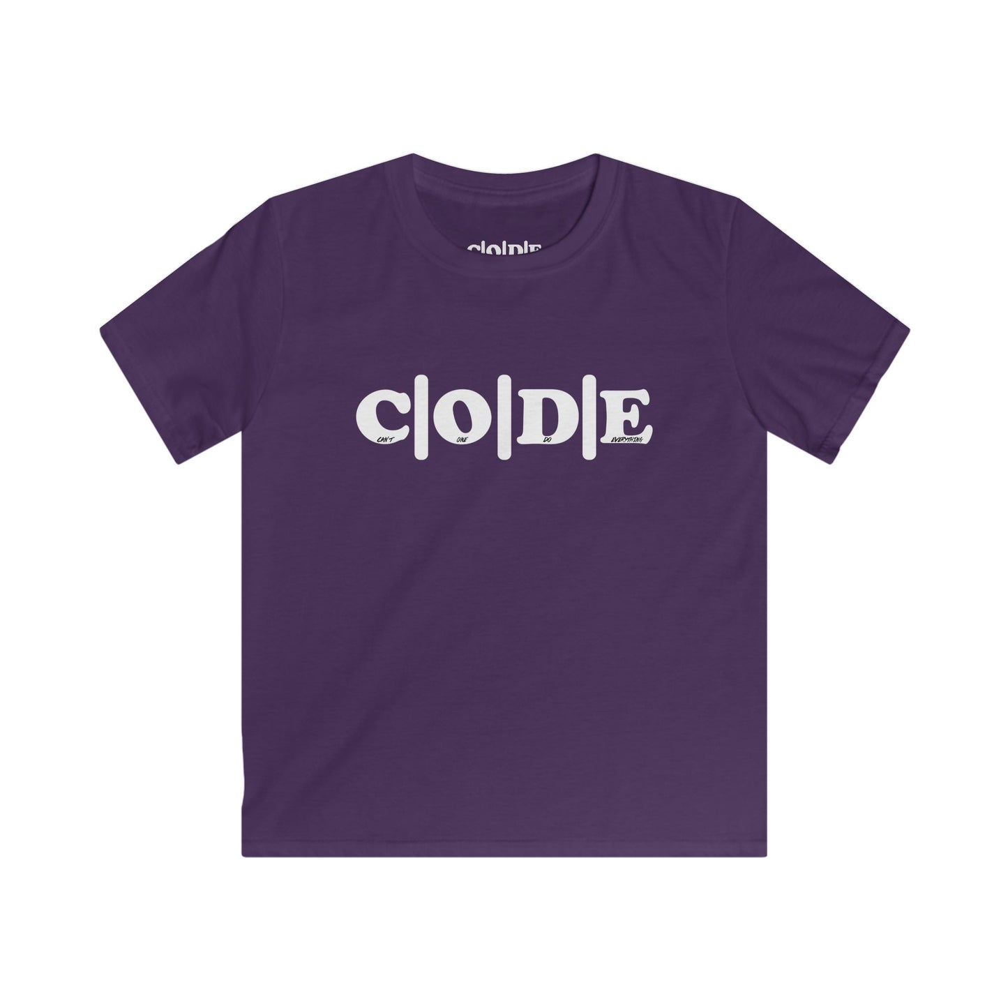 C|O|D|E Kids Flagship Tee, Youth Graphic T-Shirt, Inspirational Kids Apparel, Birthday, Holiday, Funwear