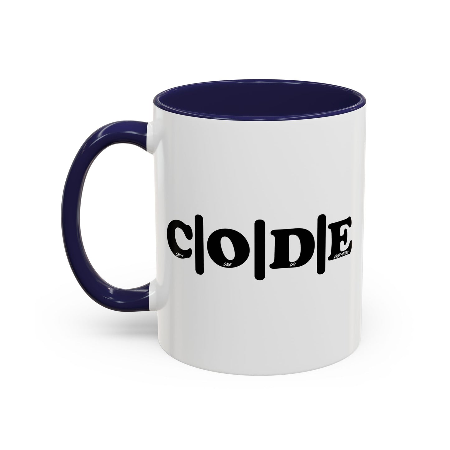 C|O|D|E Accent Coffee Mug: Stylish Coffee Cup for Home/Office, Great Gift for Coffee Lovers, Birthday, Holidays, Personalized Mug