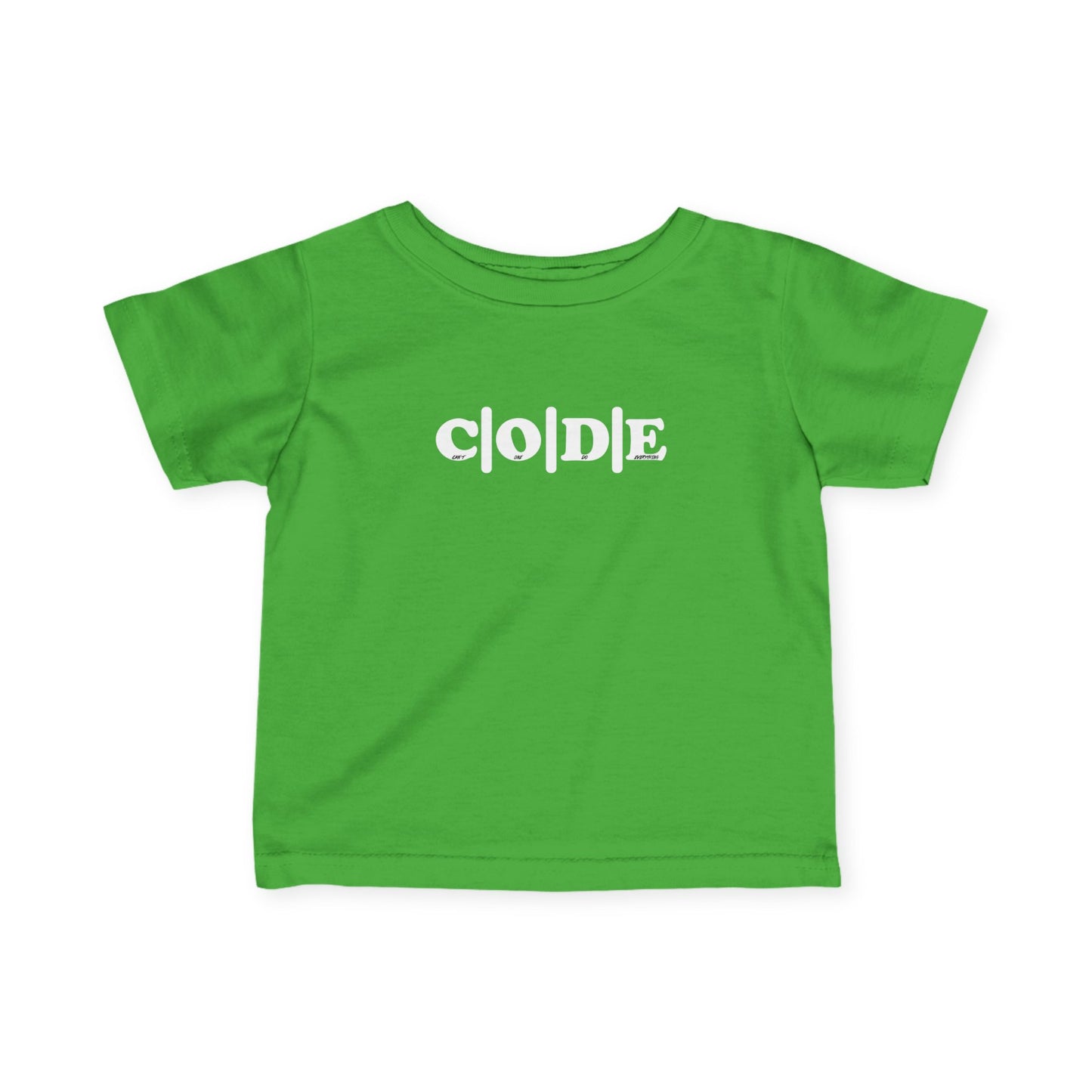 C|O|D|E Infants Flagship Tee, Cute Baby Shirt, Toddler T-Shirt, Gift for New Parents, Baby Wear, Nursery Outfit