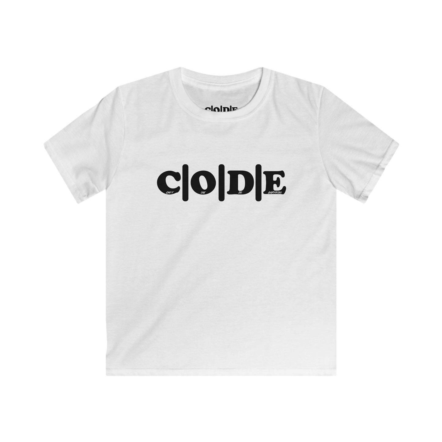 C|O|D|E Kids Flagship Tee, Youth Graphic T-Shirt, Inspirational Kids Apparel, Birthday, Holiday, Funwear