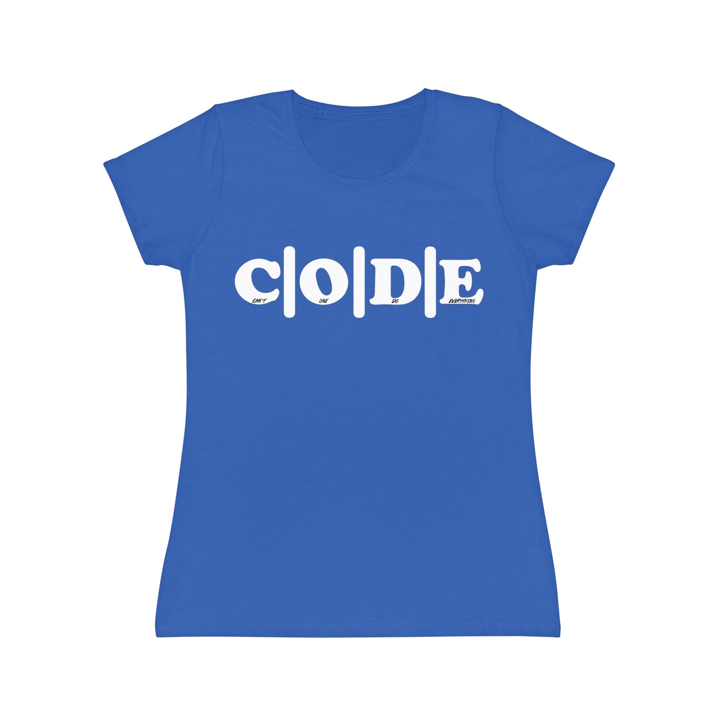 C|O|D|E Women's Flagship T-Shirt, Code and Civilization Design, Casual Wear, Gift for Her, Inspirational Clothing, Everyday Wardrobe