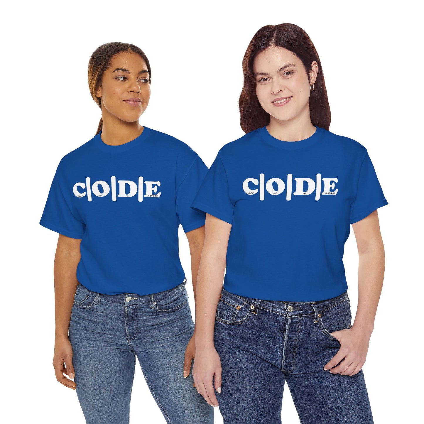 C|O|D|E Flagship T-Shirt - Classic Fit - Unisex - Share The Message with the World
