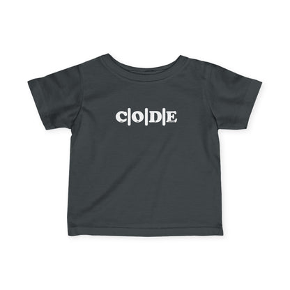 C|O|D|E Infants Flagship Tee, Cute Baby Shirt, Toddler T-Shirt, Gift for New Parents, Baby Wear, Nursery Outfit