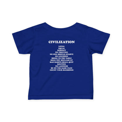 C|O|D|E Infants Flagship Tee, Cute Baby Shirt, Toddler T-Shirt, Gift for New Parents, Baby Wear, Nursery Outfit
