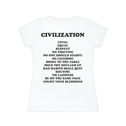 C|O|D|E Women's Flagship T-Shirt, Code and Civilization Design, Casual Wear, Gift for Her, Inspirational Clothing, Everyday Wardrobe