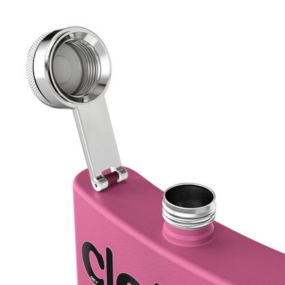 C|O|D|E Stainless Steel Flask - Code of Conduct - Perfect for You and Your Loved Ones Who Like to Drink Drank