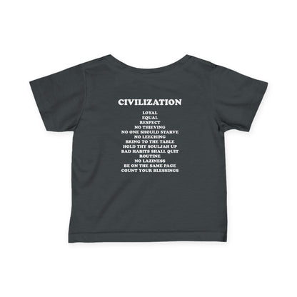 C|O|D|E Infants Flagship Tee, Cute Baby Shirt, Toddler T-Shirt, Gift for New Parents, Baby Wear, Nursery Outfit
