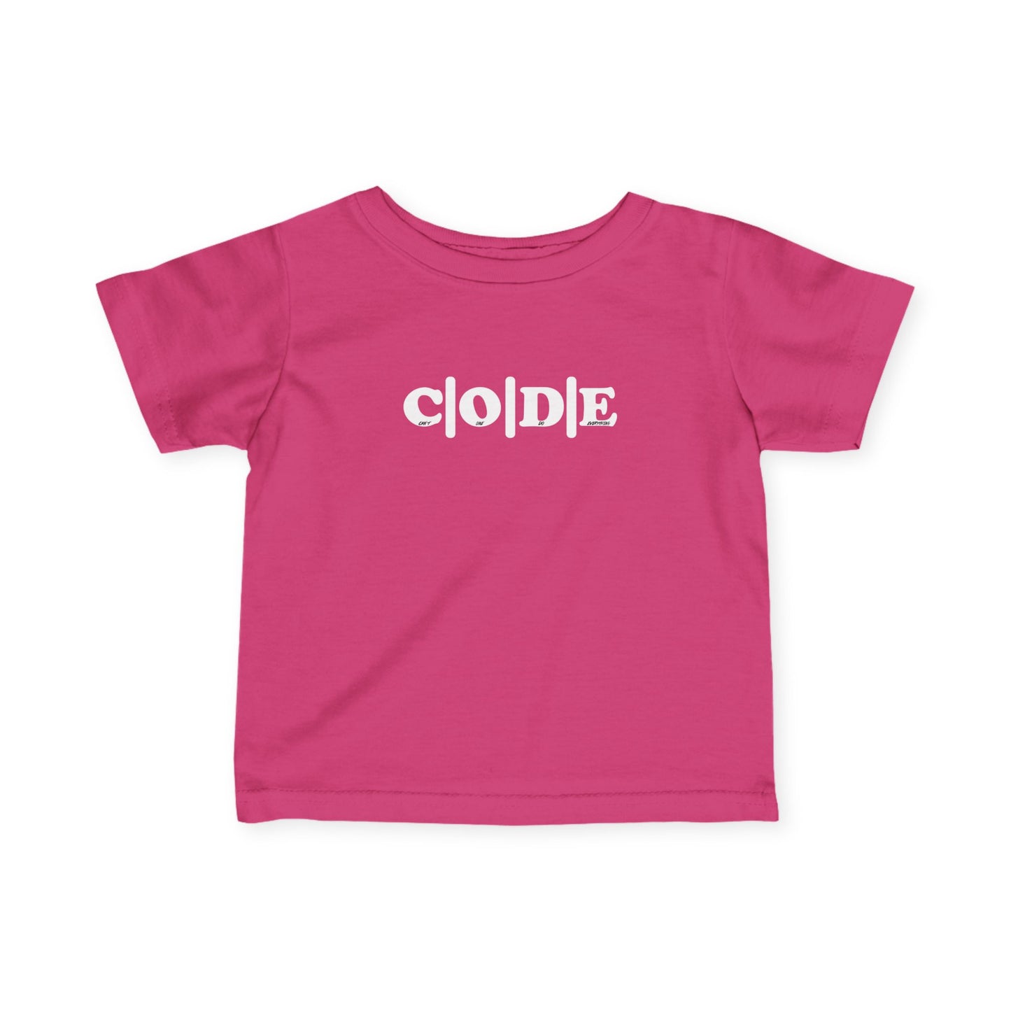 C|O|D|E Infants Flagship Tee, Cute Baby Shirt, Toddler T-Shirt, Gift for New Parents, Baby Wear, Nursery Outfit