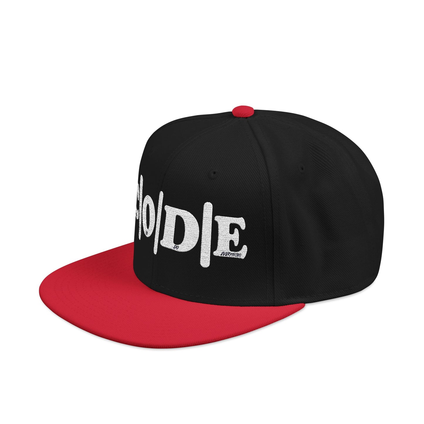 C|O|D|E Snapback Hat - Embroidery - Made for All Types of Occasions - Designed to Dictate the Vibe