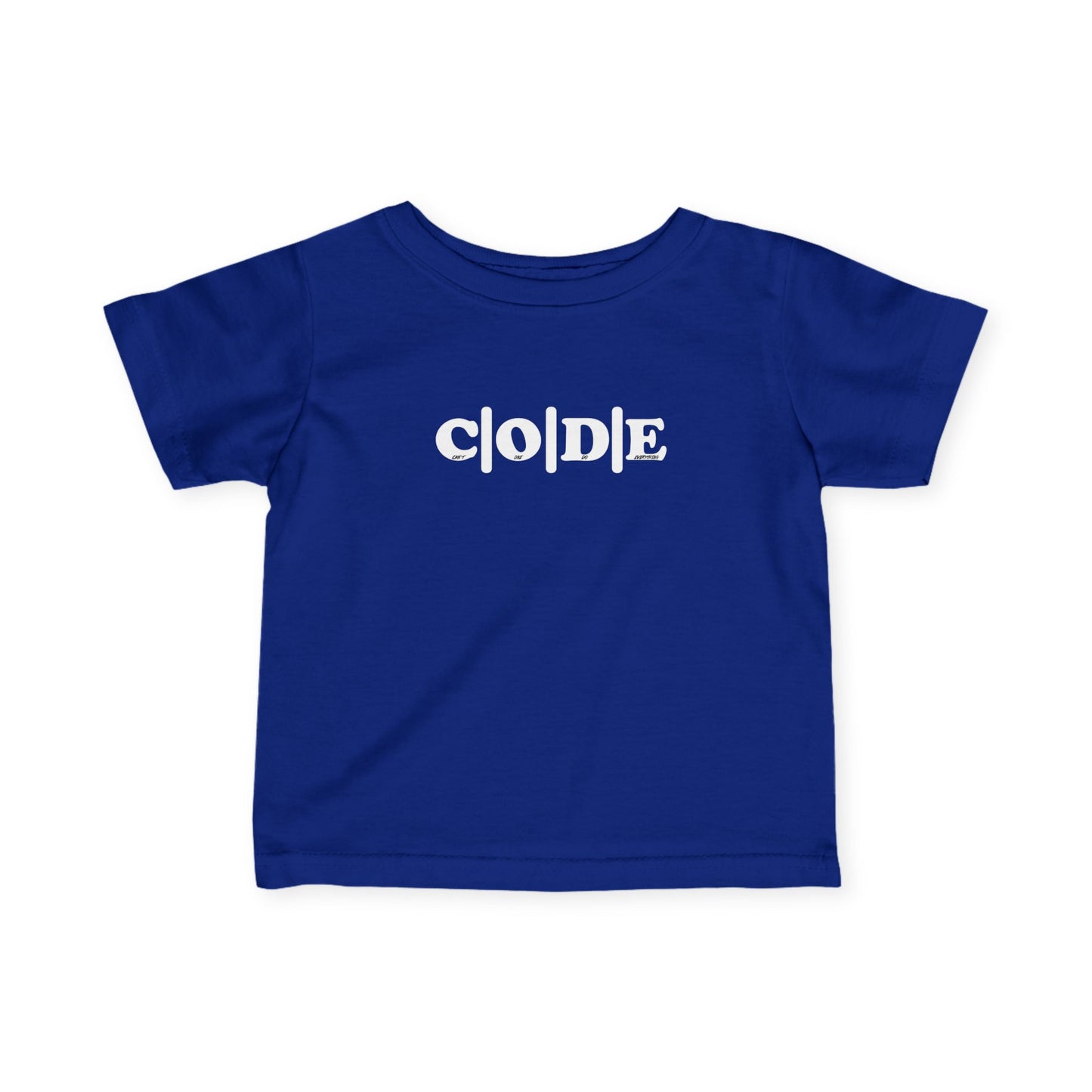 C|O|D|E Infants Flagship Tee, Cute Baby Shirt, Toddler T-Shirt, Gift for New Parents, Baby Wear, Nursery Outfit