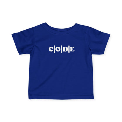 C|O|D|E Infants Flagship Tee, Cute Baby Shirt, Toddler T-Shirt, Gift for New Parents, Baby Wear, Nursery Outfit