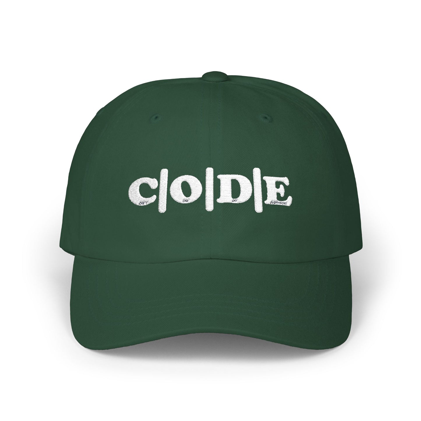 C|O|D|E The Everyday Wear Hat - Embroidery - Stylish Hat Wearable at Any Occasion, From Winter to Summer - Fits Any Vibe Typeshit