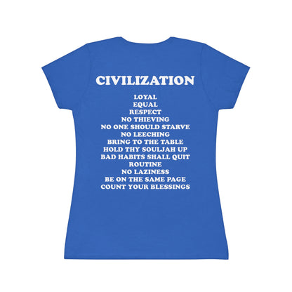 C|O|D|E Women's Flagship T-Shirt, Code and Civilization Design, Casual Wear, Gift for Her, Inspirational Clothing, Everyday Wardrobe