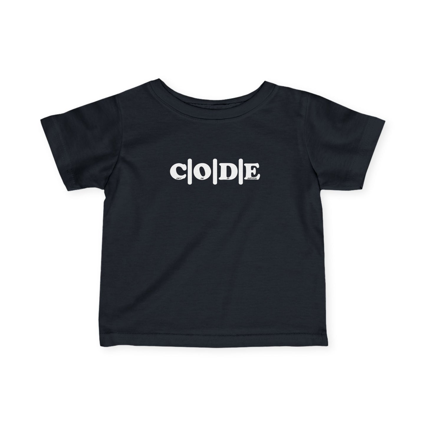 C|O|D|E Infants Flagship Tee, Cute Baby Shirt, Toddler T-Shirt, Gift for New Parents, Baby Wear, Nursery Outfit