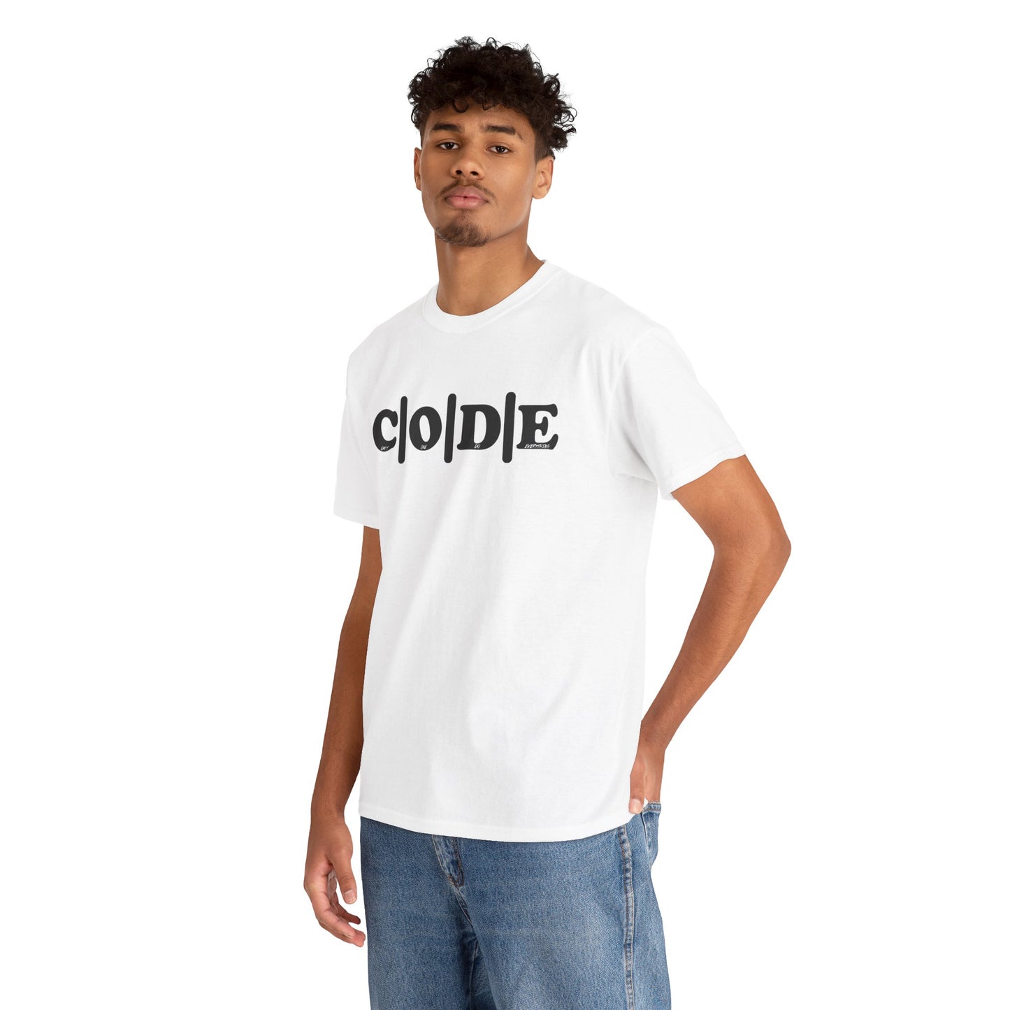 C|O|D|E Flagship T-Shirt - Classic Fit - Unisex - Share The Message with the World