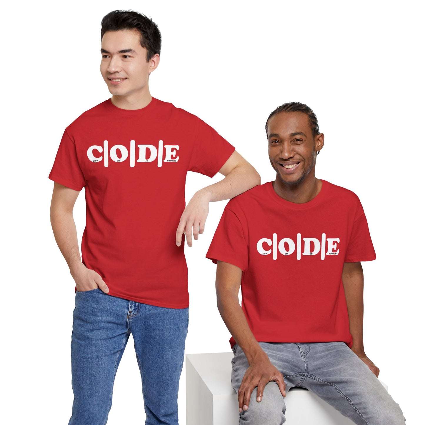 C|O|D|E Flagship T-Shirt - Classic Fit - Unisex - Share The Message with the World
