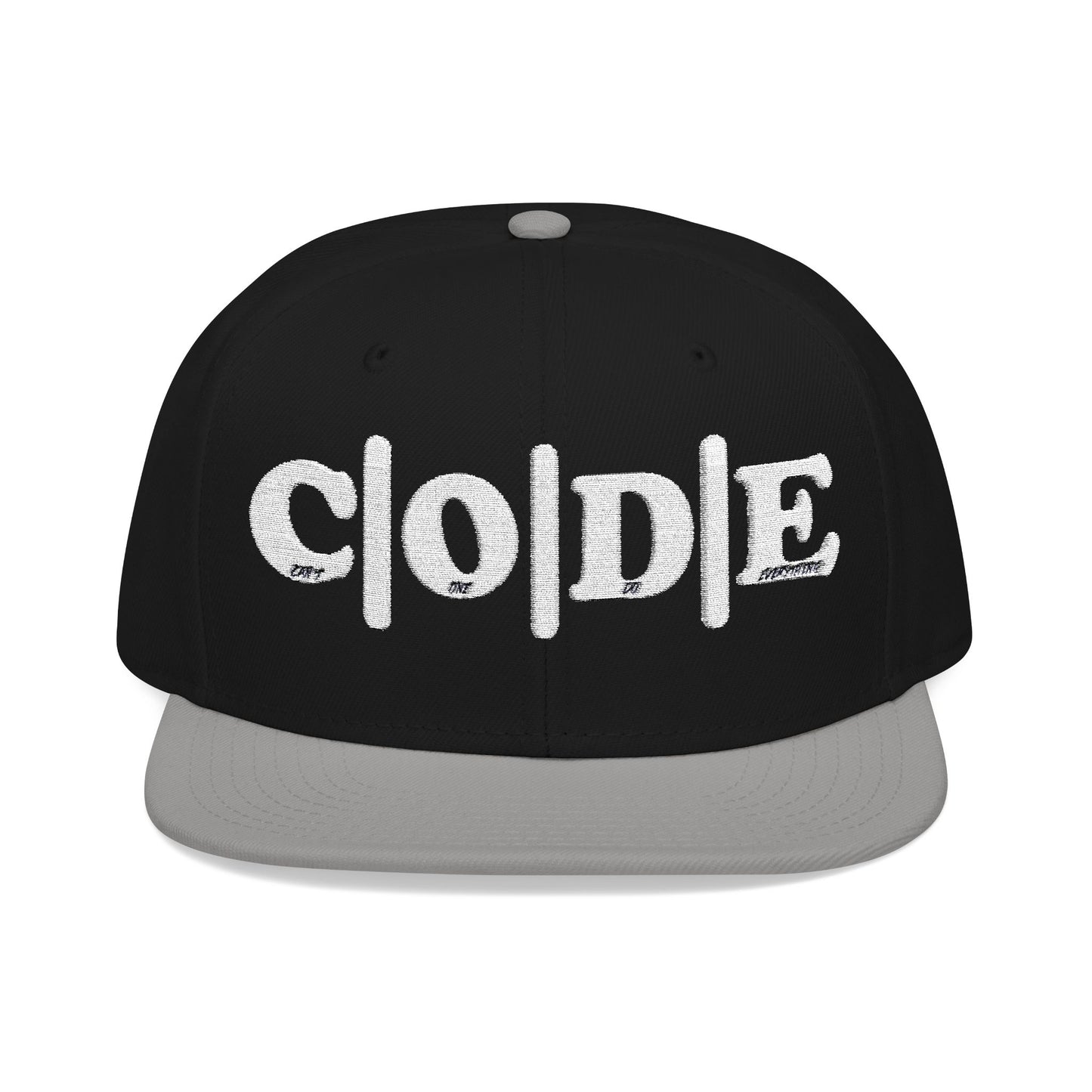 C|O|D|E Snapback Hat - Embroidery - Made for All Types of Occasions - Designed to Dictate the Vibe