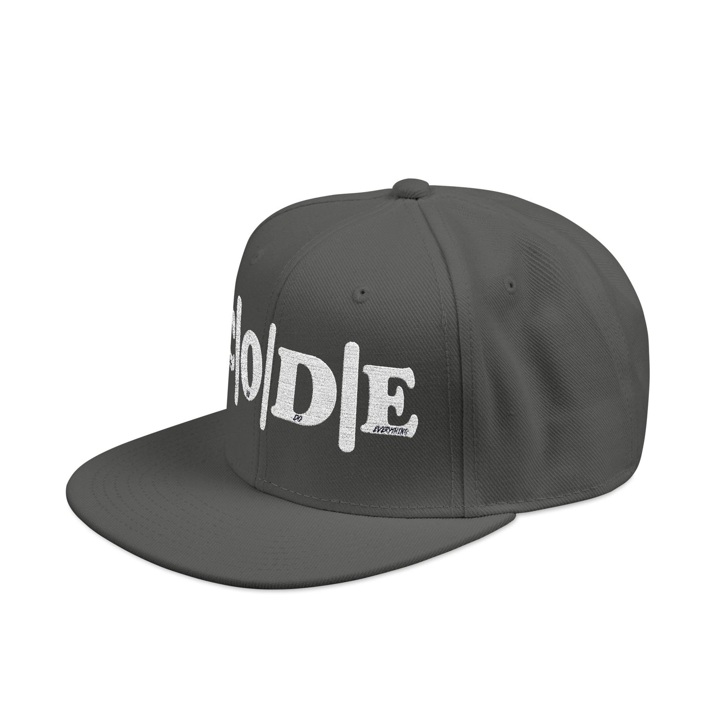 C|O|D|E Snapback Hat - Embroidery - Made for All Types of Occasions - Designed to Dictate the Vibe