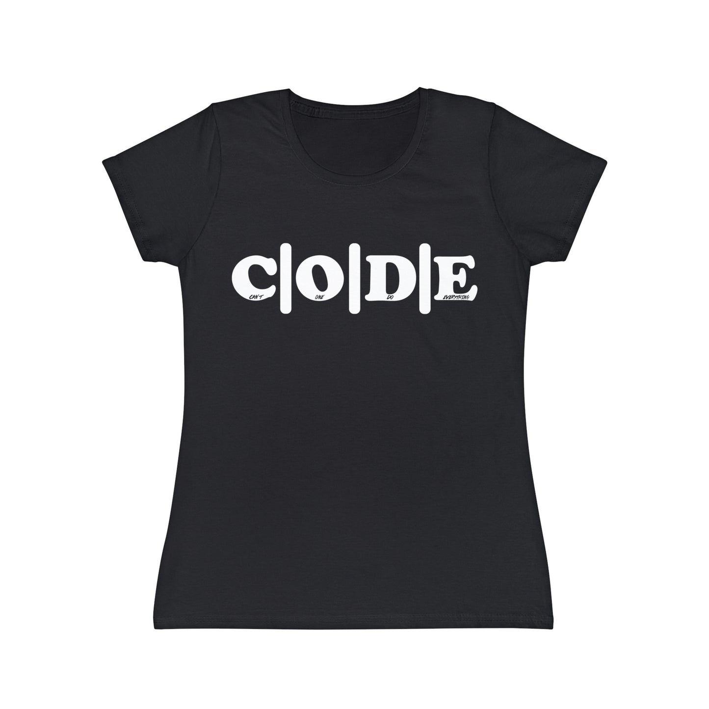 C|O|D|E Women's Flagship T-Shirt, Code and Civilization Design, Casual Wear, Gift for Her, Inspirational Clothing, Everyday Wardrobe