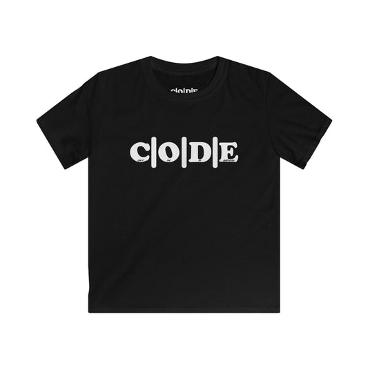 C|O|D|E Kids Flagship Tee, Youth Graphic T-Shirt, Inspirational Kids Apparel, Birthday, Holiday, Funwear