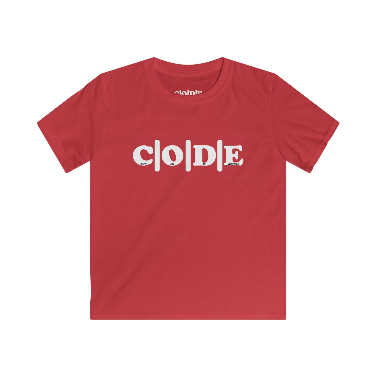 C|O|D|E Kids Flagship Tee, Youth Graphic T-Shirt, Inspirational Kids Apparel, Birthday, Holiday, Funwear