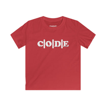C|O|D|E Kids Flagship Tee, Youth Graphic T-Shirt, Inspirational Kids Apparel, Birthday, Holiday, Funwear