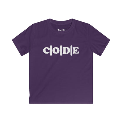 C|O|D|E Kids Flagship Tee, Youth Graphic T-Shirt, Inspirational Kids Apparel, Birthday, Holiday, Funwear