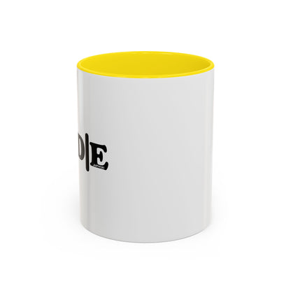 C|O|D|E Accent Coffee Mug: Stylish Coffee Cup for Home/Office, Great Gift for Coffee Lovers, Birthday, Holidays, Personalized Mug