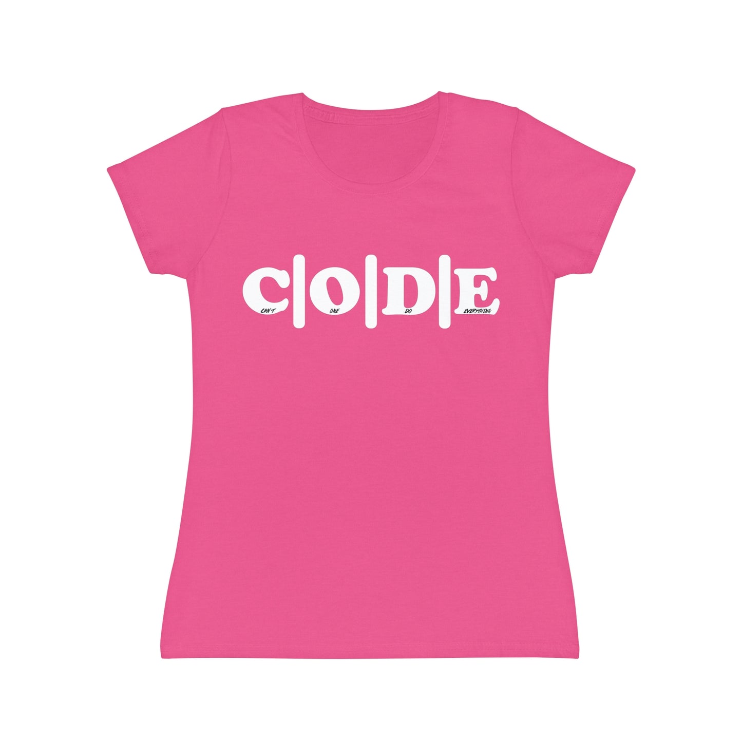C|O|D|E Women's Flagship T-Shirt, Code and Civilization Design, Casual Wear, Gift for Her, Inspirational Clothing, Everyday Wardrobe