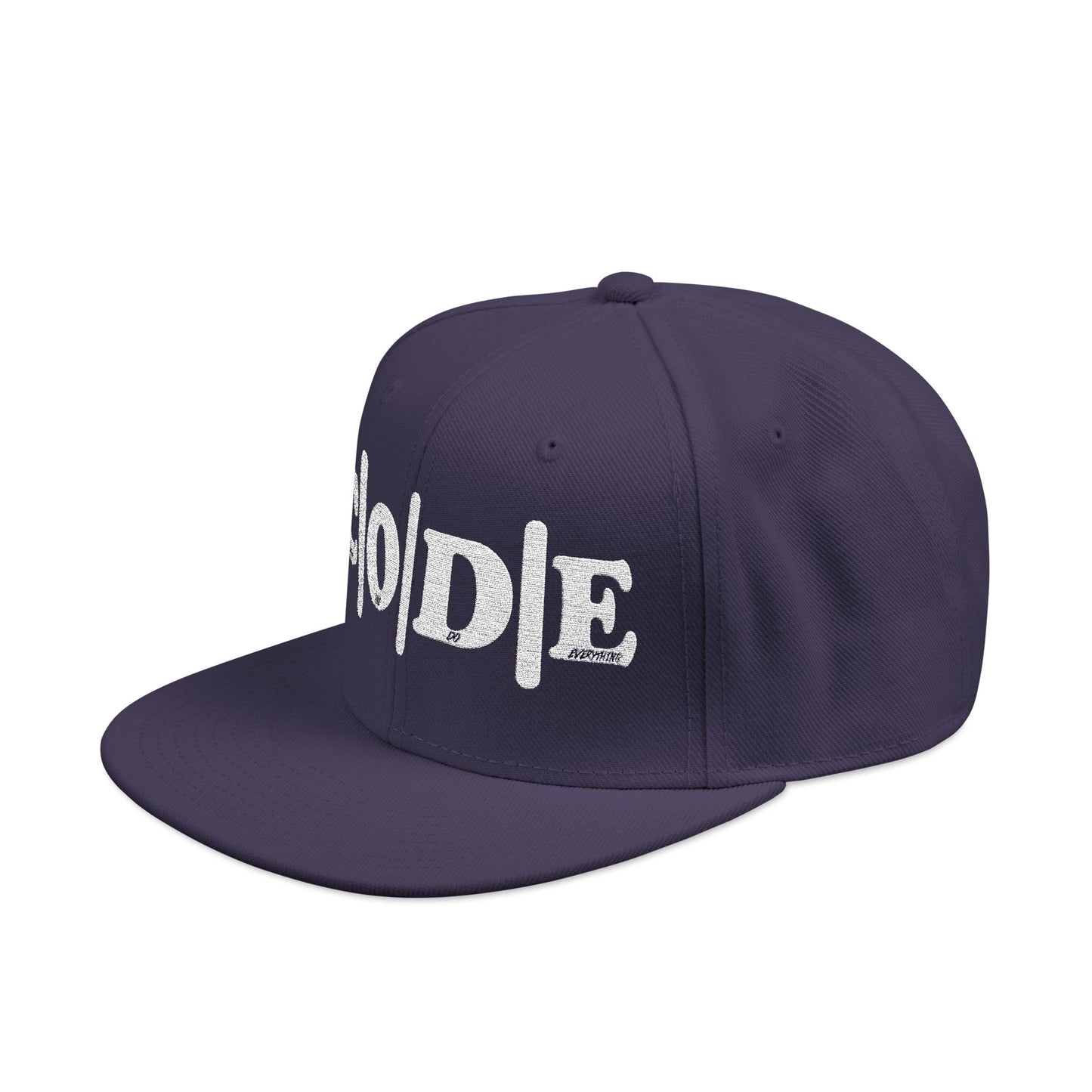 C|O|D|E Snapback Hat - Embroidery - Made for All Types of Occasions - Designed to Dictate the Vibe