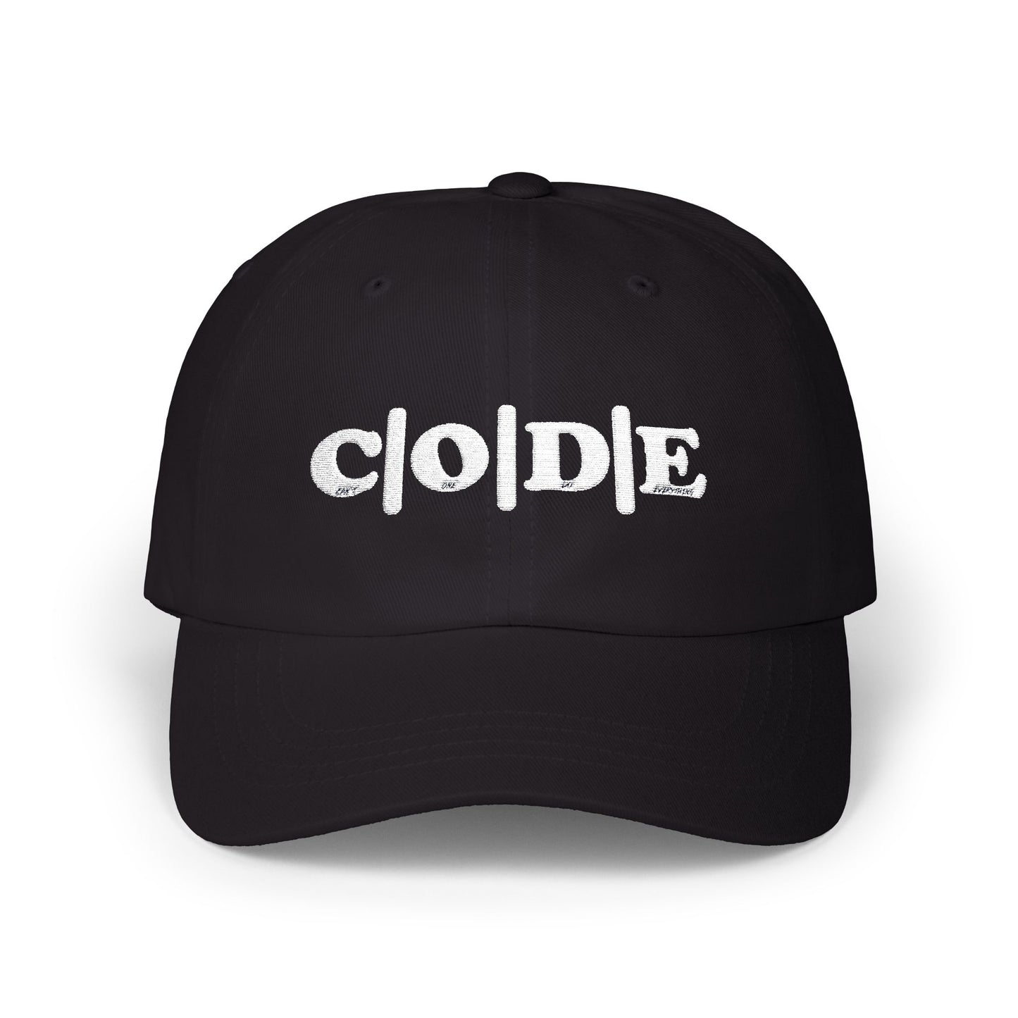 C|O|D|E The Everyday Wear Hat - Embroidery - Stylish Hat Wearable at Any Occasion, From Winter to Summer - Fits Any Vibe Typeshit