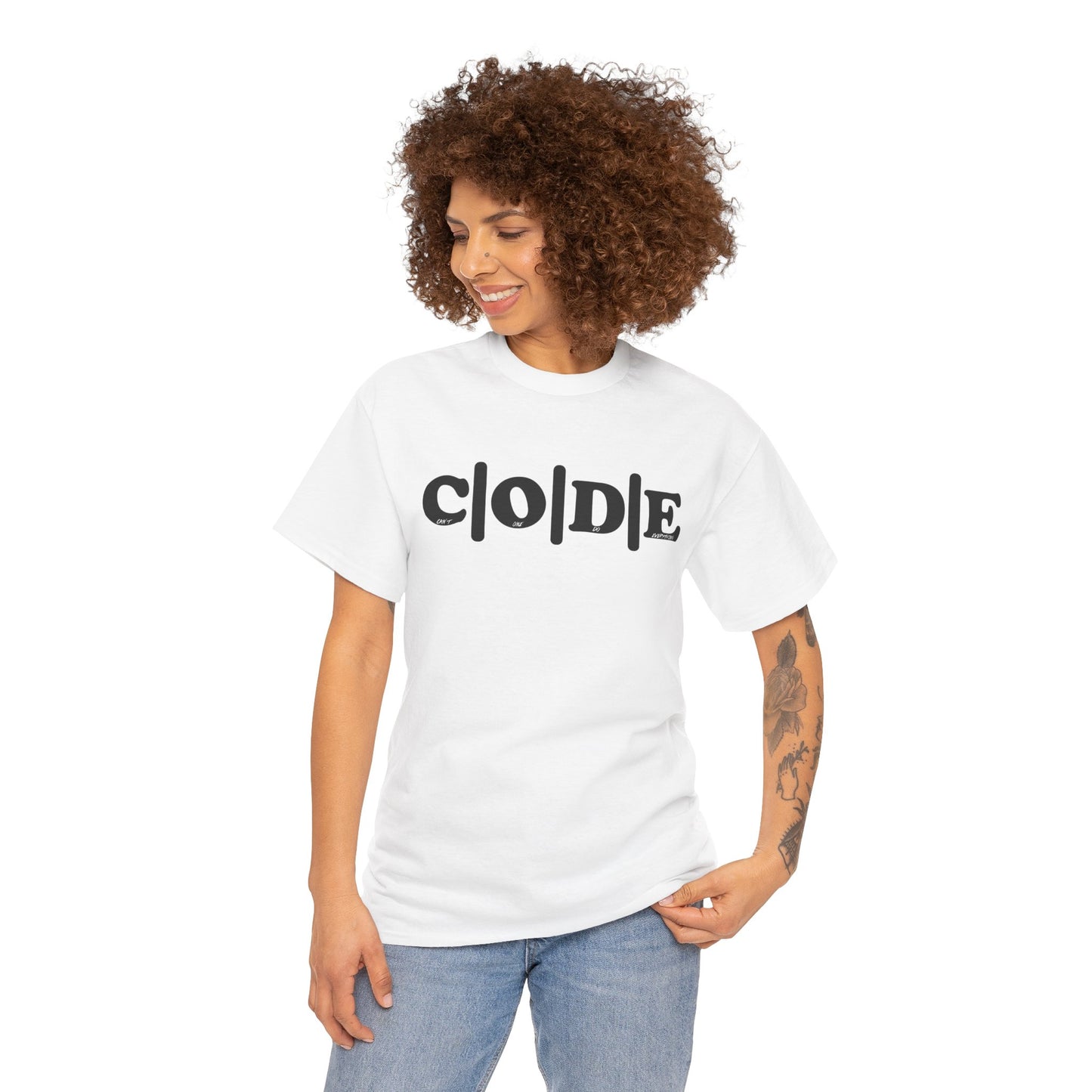 C|O|D|E Flagship T-Shirt - Classic Fit - Unisex - Share The Message with the World