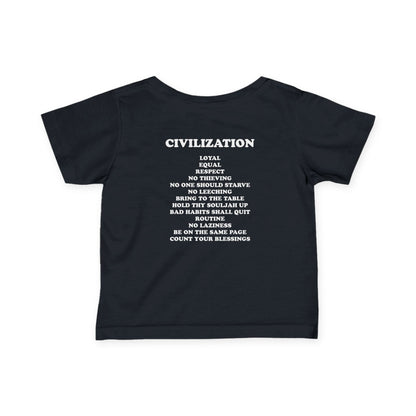 C|O|D|E Infants Flagship Tee, Cute Baby Shirt, Toddler T-Shirt, Gift for New Parents, Baby Wear, Nursery Outfit