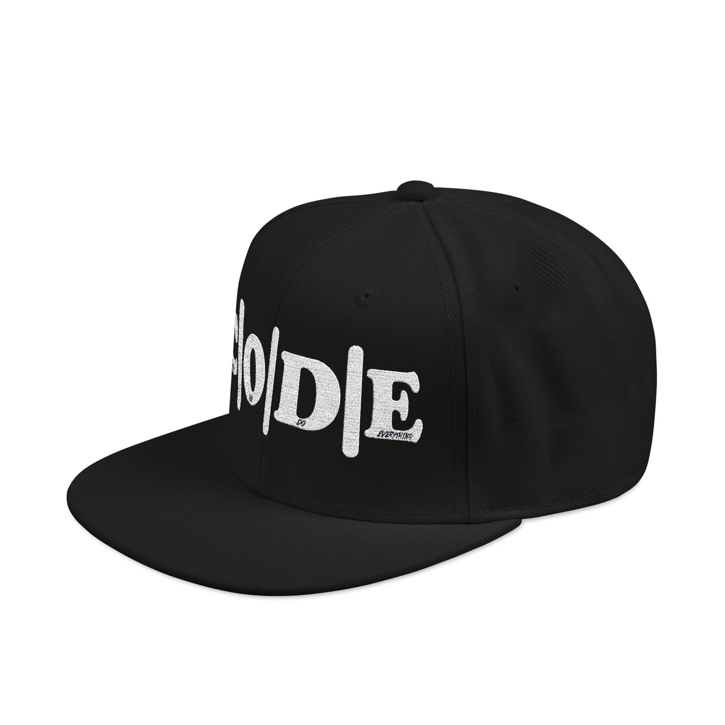 C|O|D|E Snapback Hat - Embroidery - Made for All Types of Occasions - Designed to Dictate the Vibe