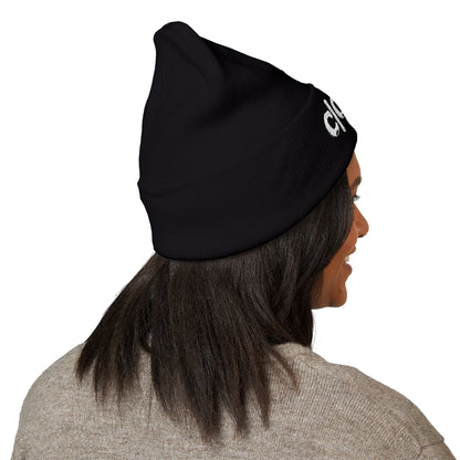 C|O|D|E Beanie Embroidery, Warm Winter Accessory, Fall Fashion Must-Have