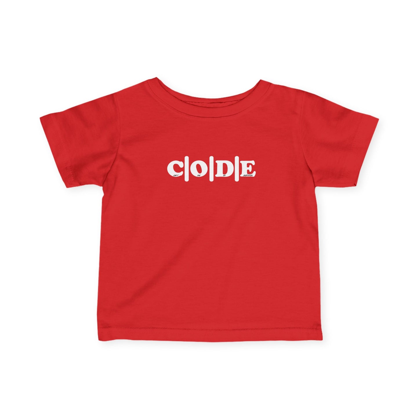 C|O|D|E Infants Flagship Tee, Cute Baby Shirt, Toddler T-Shirt, Gift for New Parents, Baby Wear, Nursery Outfit