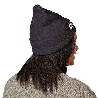 C|O|D|E Beanie Embroidery, Warm Winter Accessory, Fall Fashion Must-Have