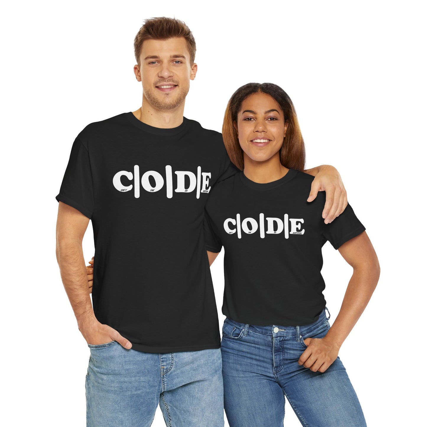 C|O|D|E Flagship T-Shirt - Classic Fit - Unisex - Share The Message with the World