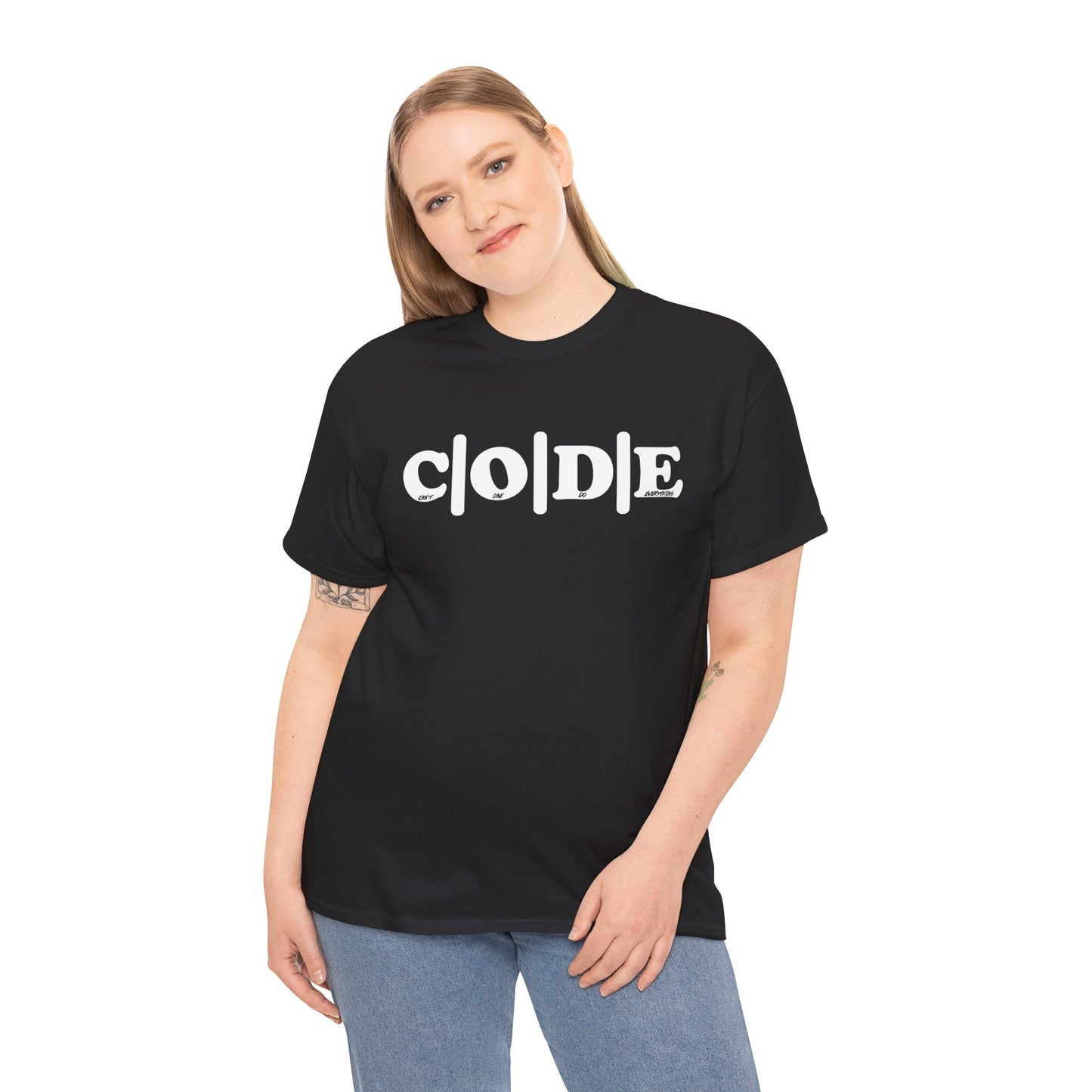 C|O|D|E Flagship T-Shirt - Classic Fit - Unisex - Share The Message with the World